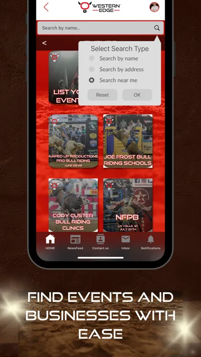 Ảnh chụp màn hình của WESTERN EDGE APP